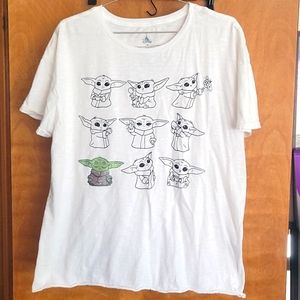 Disney Grogu (Baby Yoda) Short sleeve Tee Size XL
